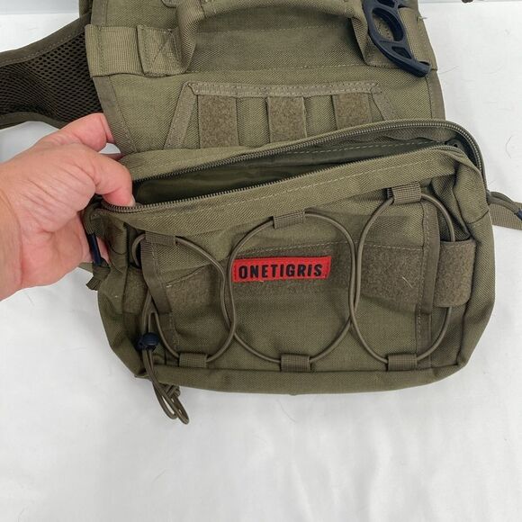 OneTigris Dog Backpack for Hiking Nylon Dog Harness Backpack with Side Pockets - Picture 2 of 5